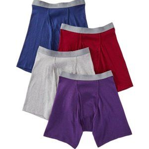 Fruit of the Loom Men's Assorted Boxer Briefs, 4Pk